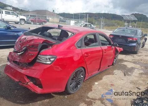 2021 Kia Forte Gt из США, поврежденный, VIN 3KPF44AC5ME288321